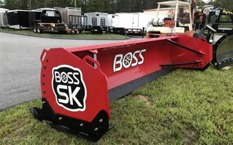 boss skid steer snow plow|boss snow plow price list.